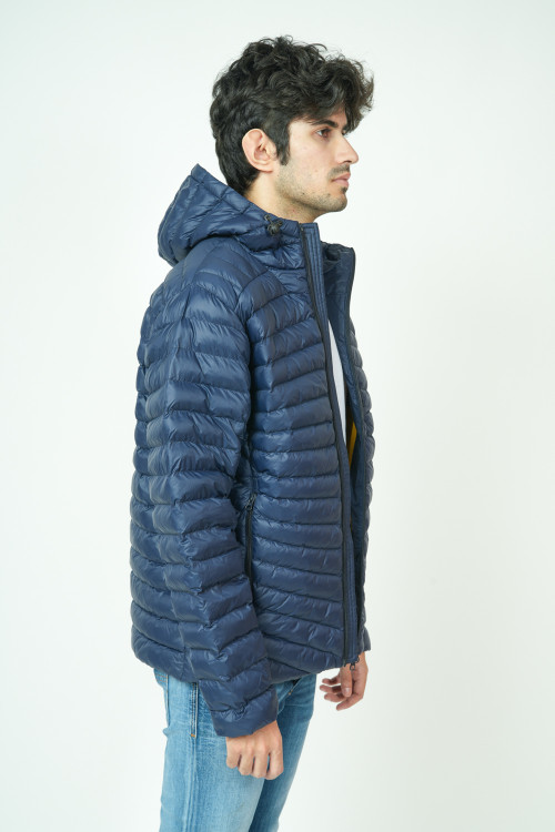 Advid Navy Packable Jacket Navy Blue