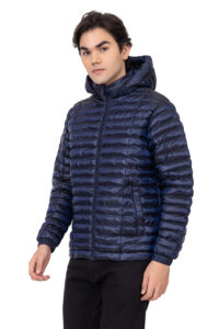 Dark Navy Puffer Jacket