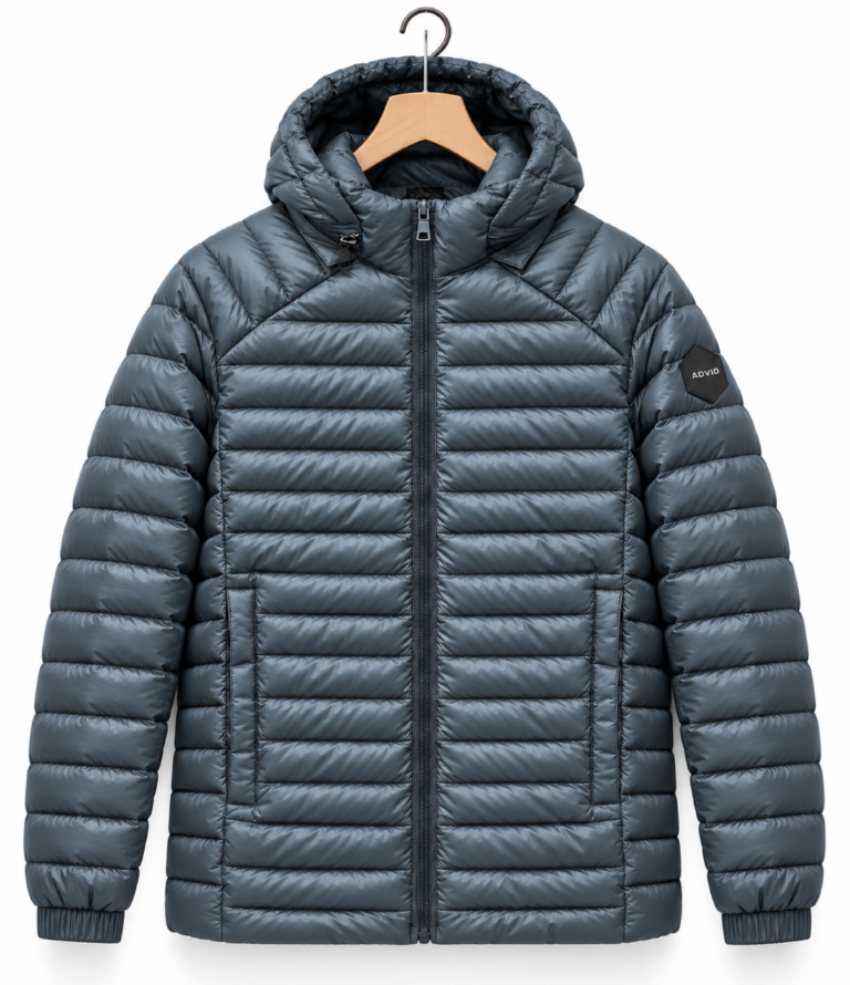 ADVID-JKT102 QUILTED DETACHABLE HOOD JACKET