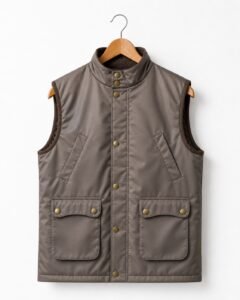 ADVID-SLEEVELESS TWILL FABRIC