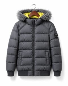 ADVID- JACKET GREY FURR