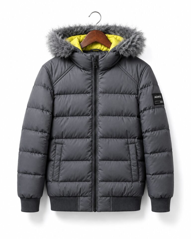 ADVID- JACKET GREY FURR